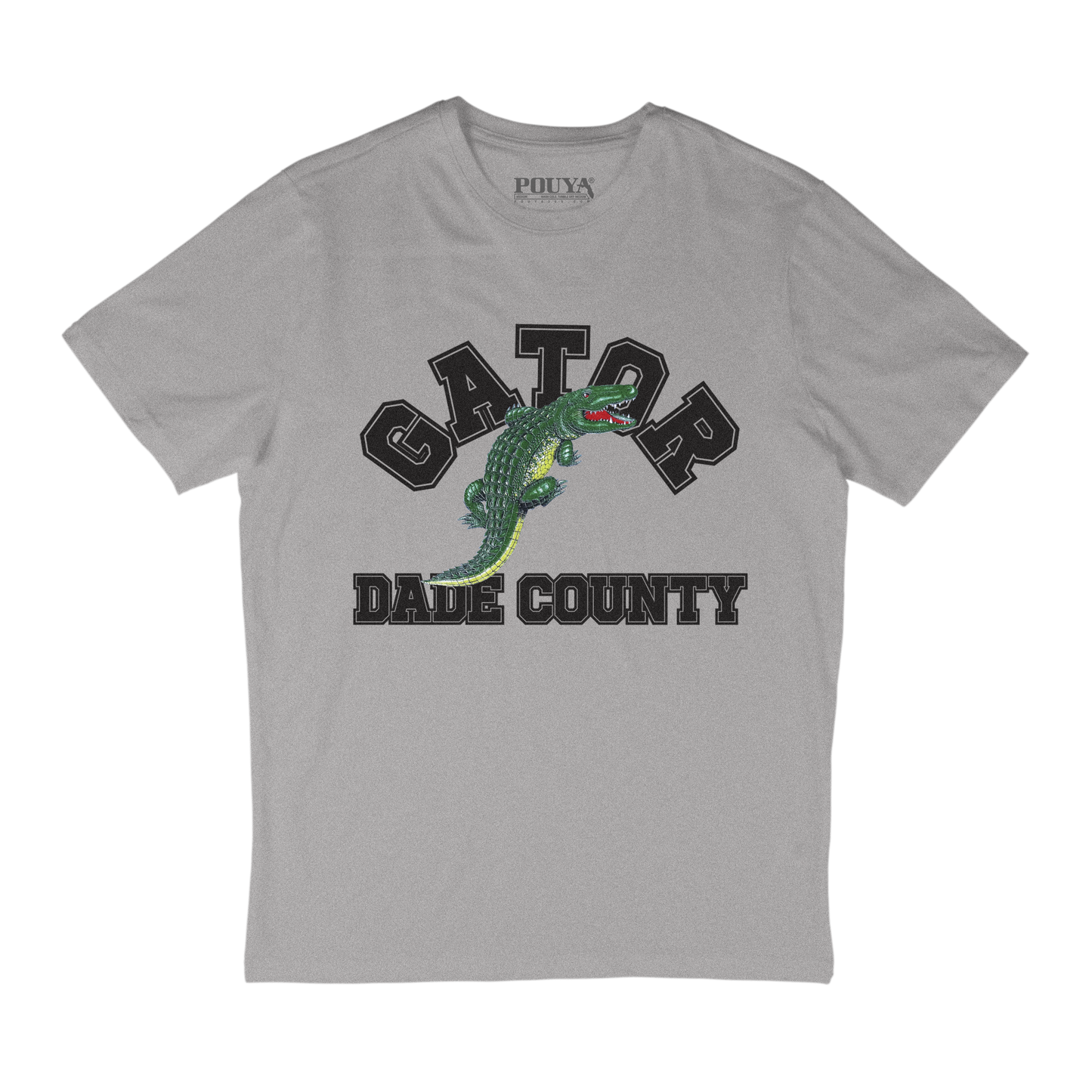 DADE COUNTY TEE - HEATHER GREY