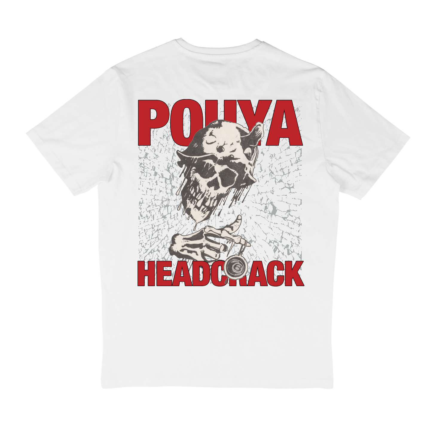 HEADCRACK TEE - WHITE
