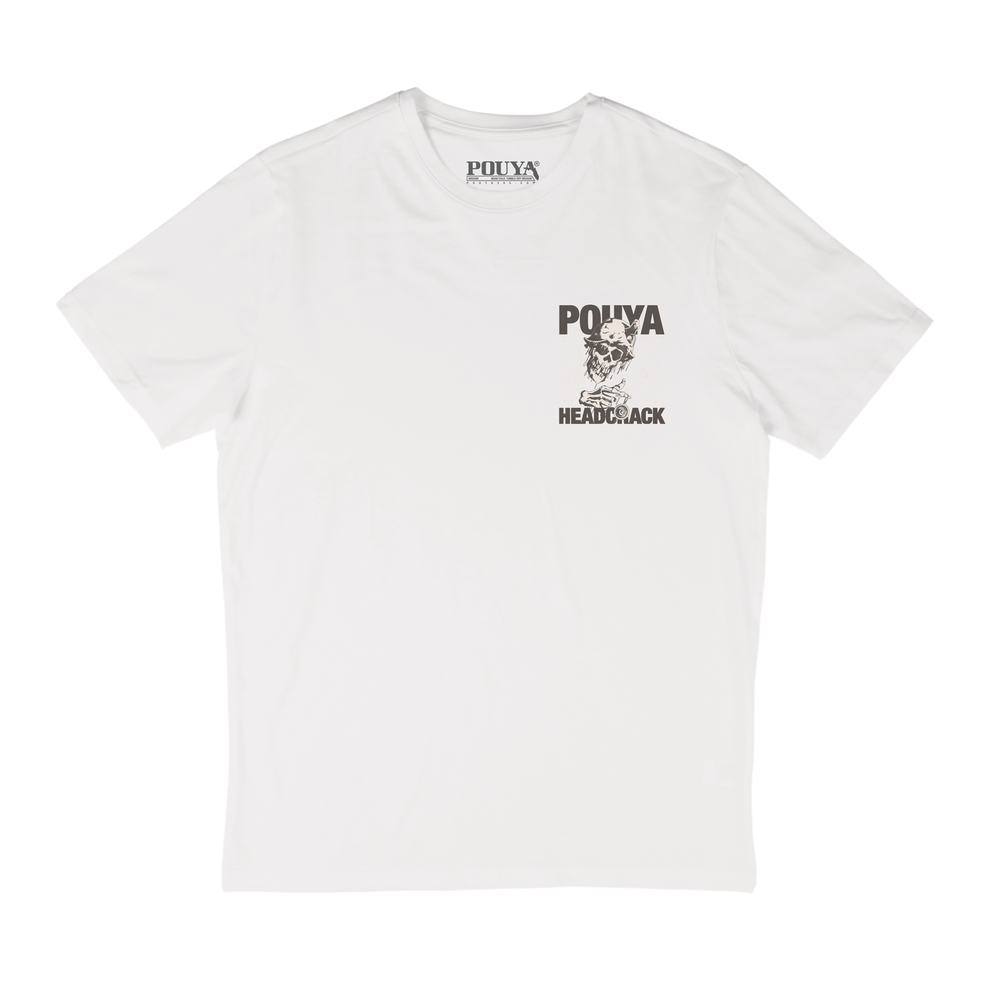 HEADCRACK TEE - WHITE