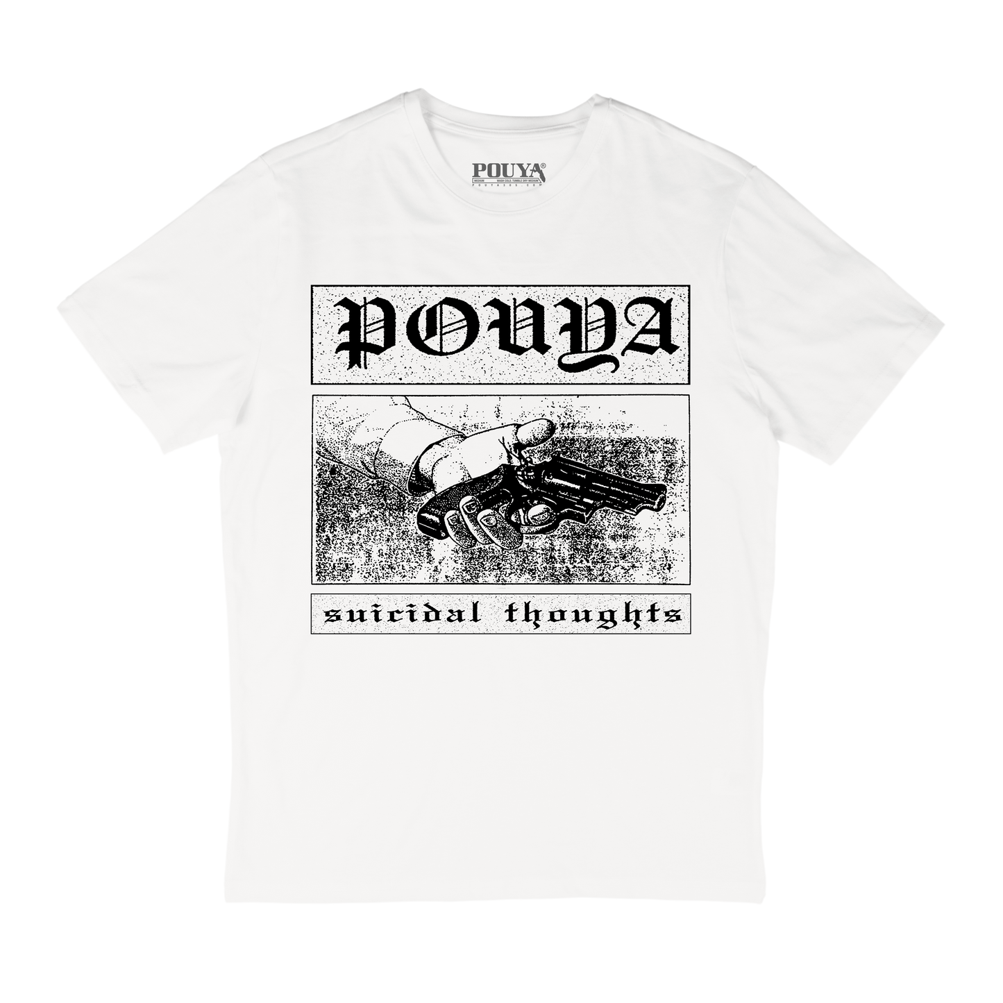 SUICIDAL THOUGHTS TEE - WHITE