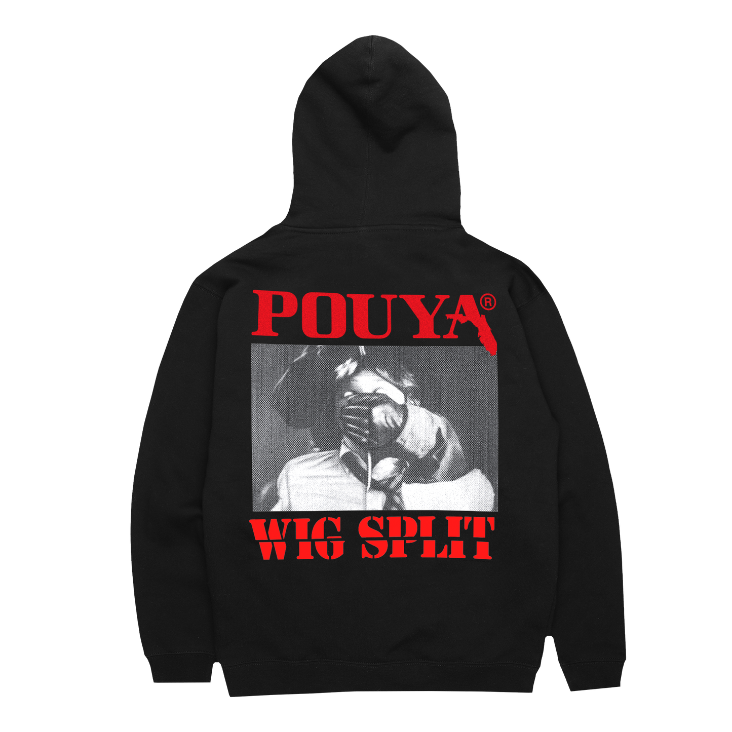 POUYA WIG SPLIT HOODIE