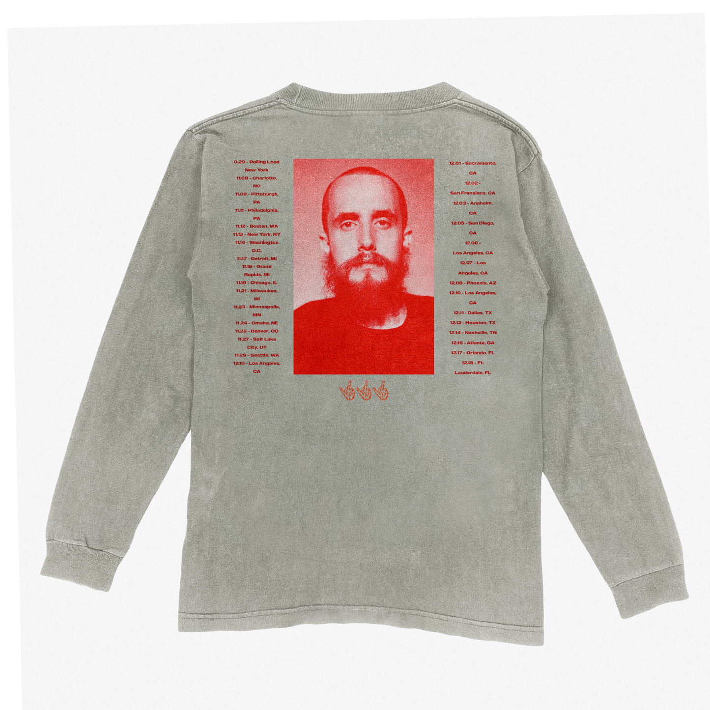 TOUR CREWNECK