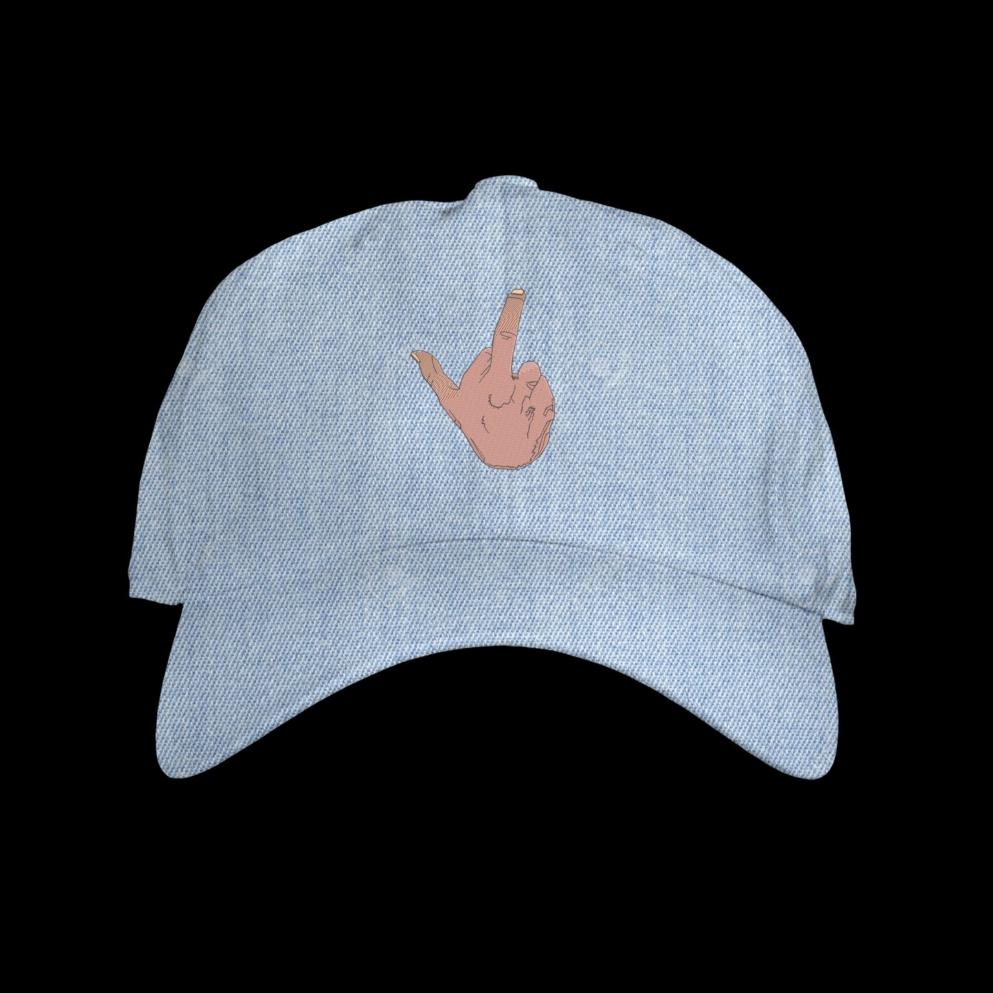 FUCK OFF DAD HAT - DENIM
