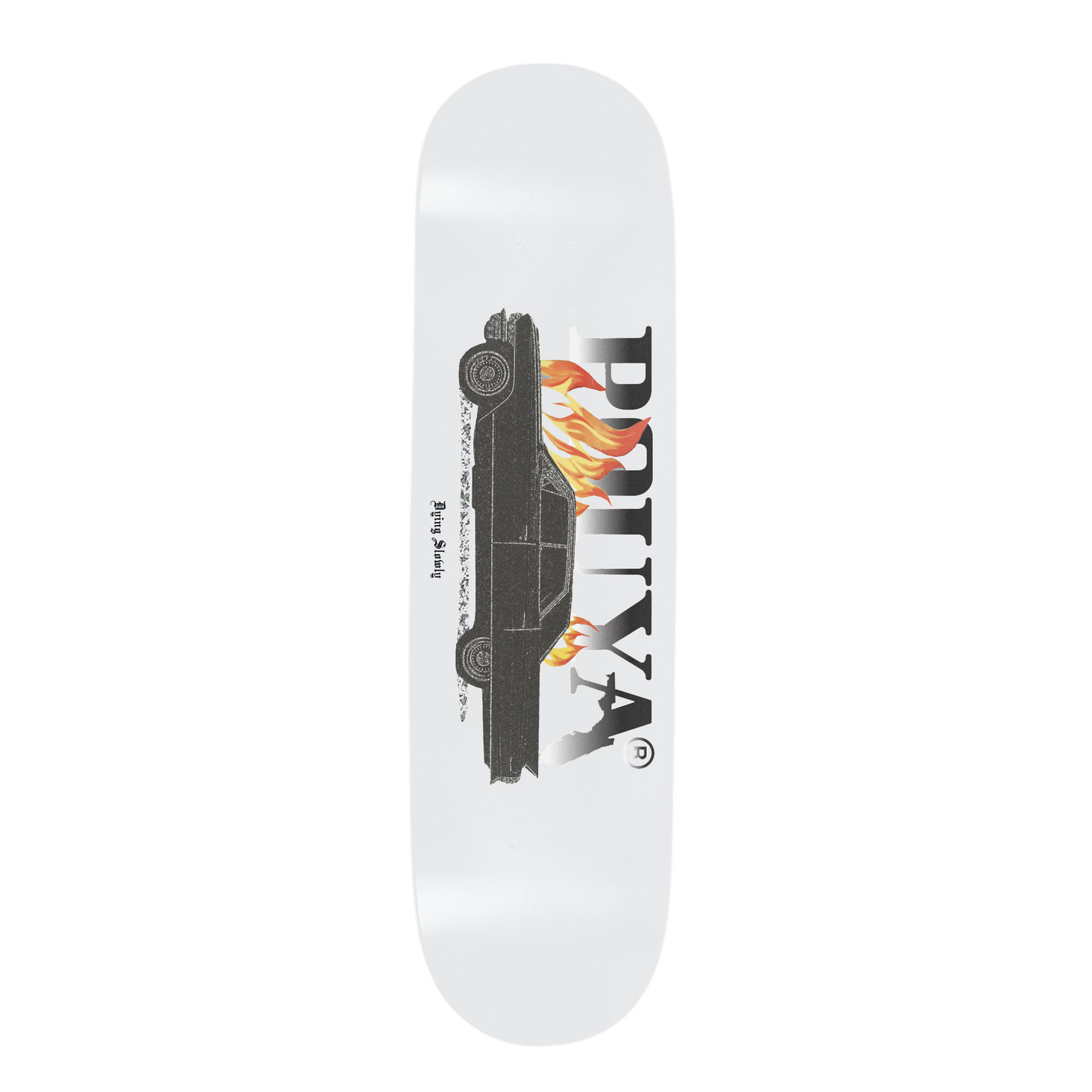 POUYA DYING SKATEBOARD DECK