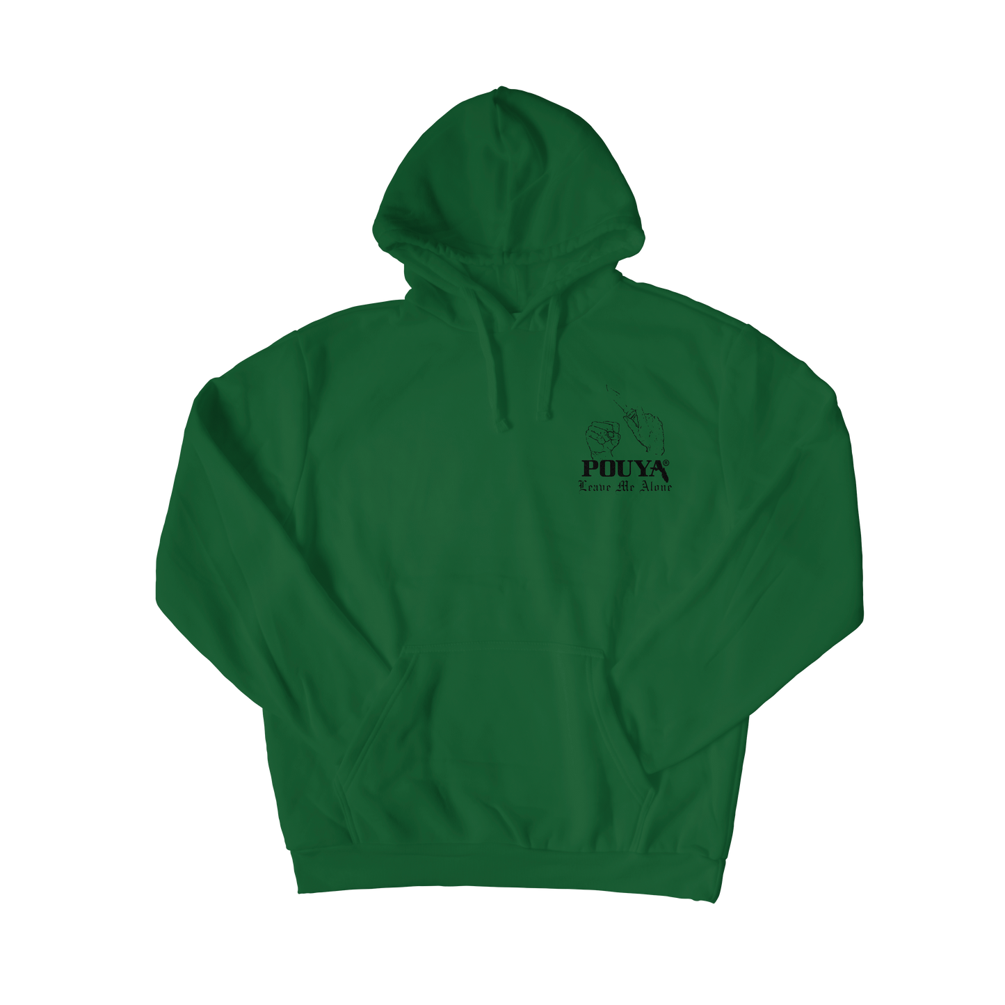 LEAVE ME ALONE HOODIE - GREEN