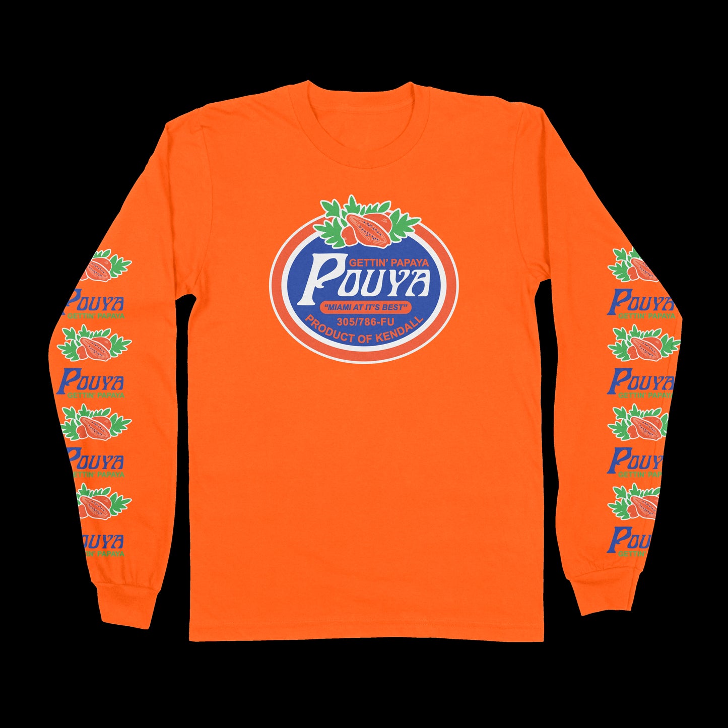 PAPAYA LONG-SLEEVE - ORANGE
