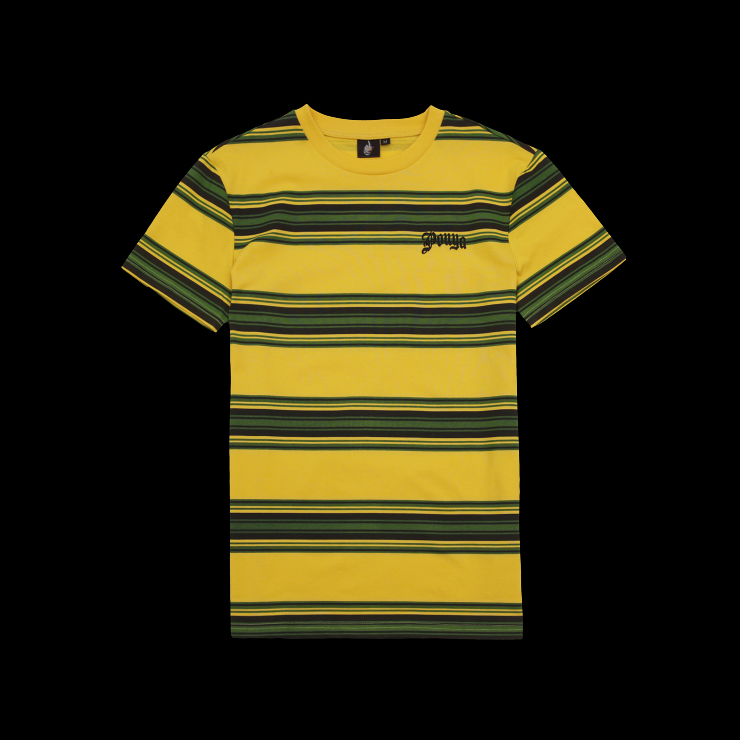 POUYA STRIPED TEE - YELLOW