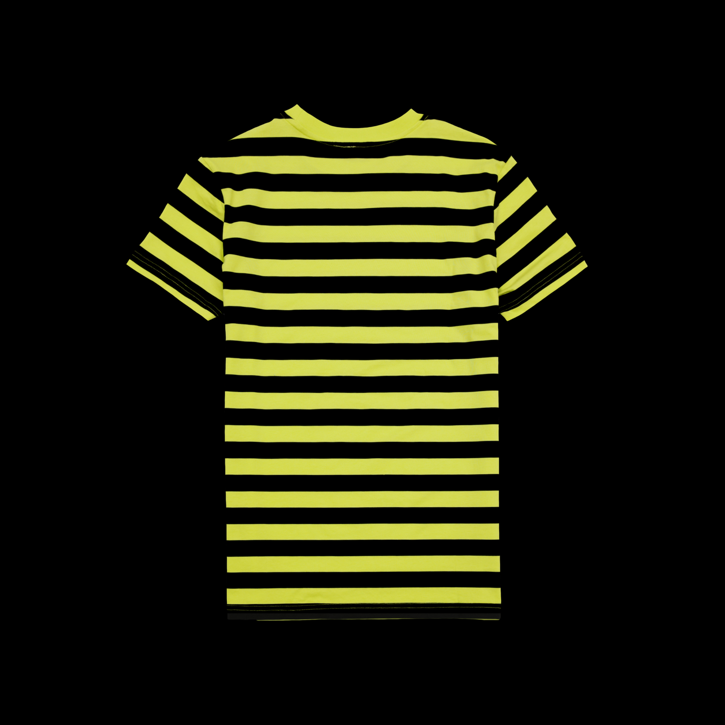 BIG P STRIPED TEE - NEON