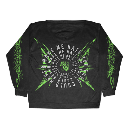 METAL 25 HOODIE BLACK