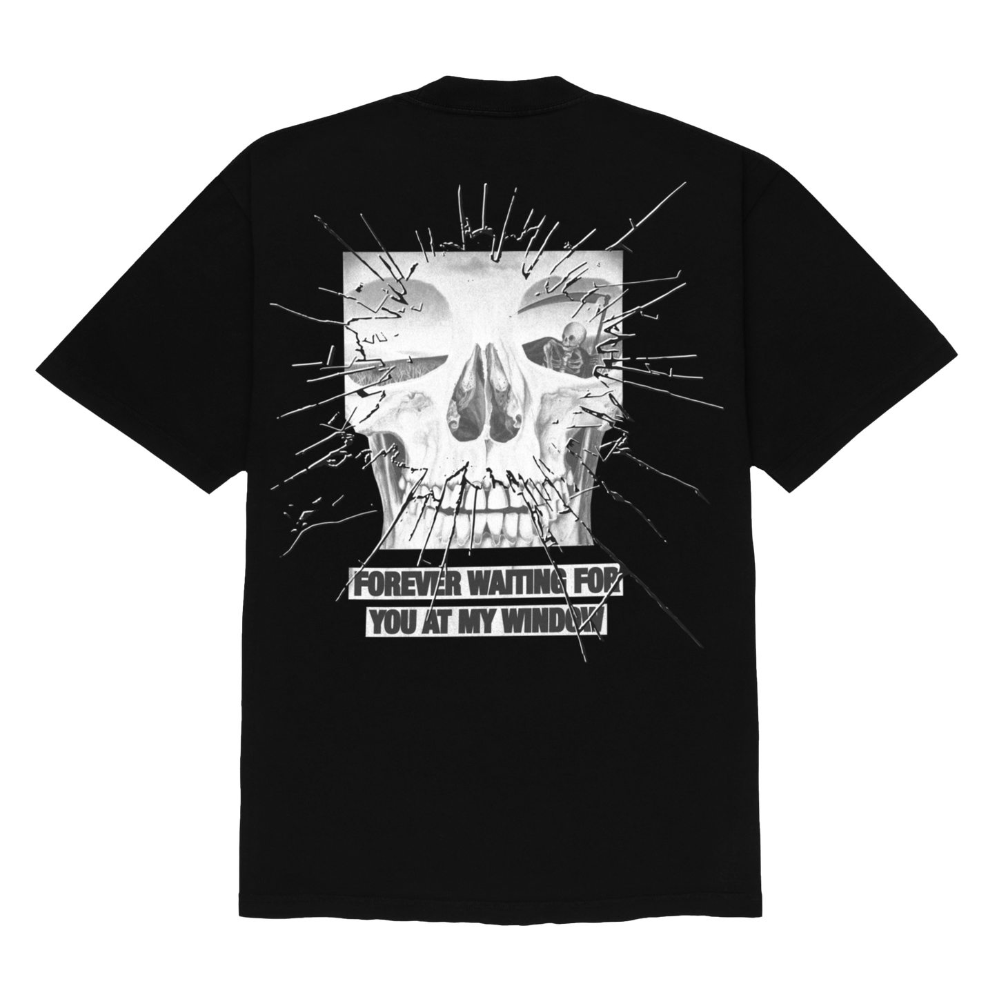 FOREVER WAITING T-SHIRT - BLACK