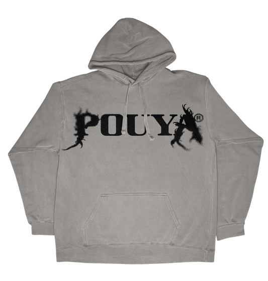METAL HOODIE - GREY