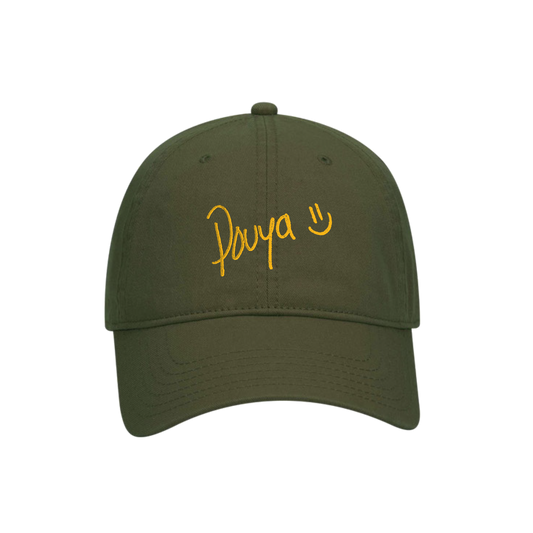 SIGNATURE DAD HAT - DARK GREEN