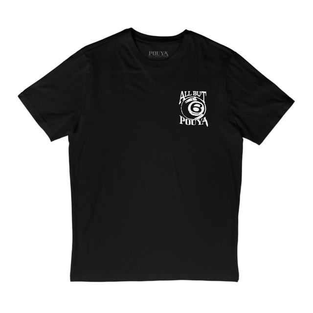 ALL BUT POUYA TEE - BLACK