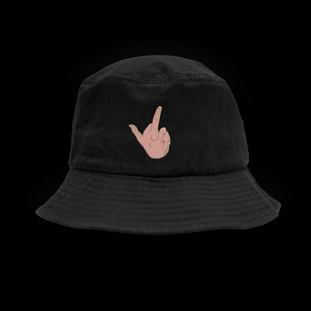 FUCK OFF BUCKET HAT - BLACK