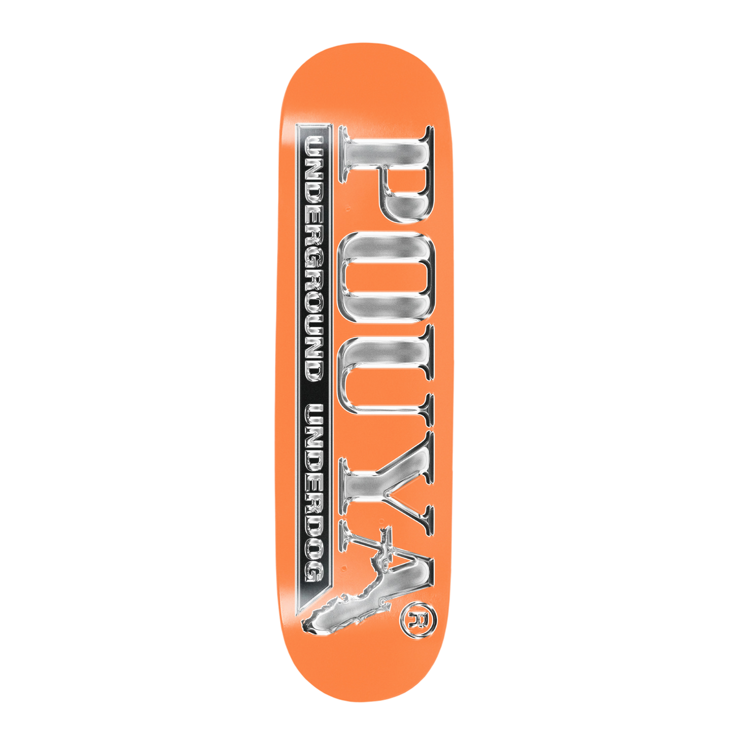 POUYA CHROME SKATEBOARD DECK