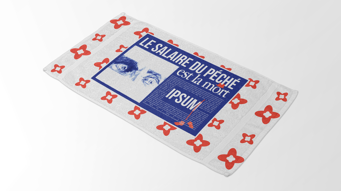 FRENCH DEATH TOWEL