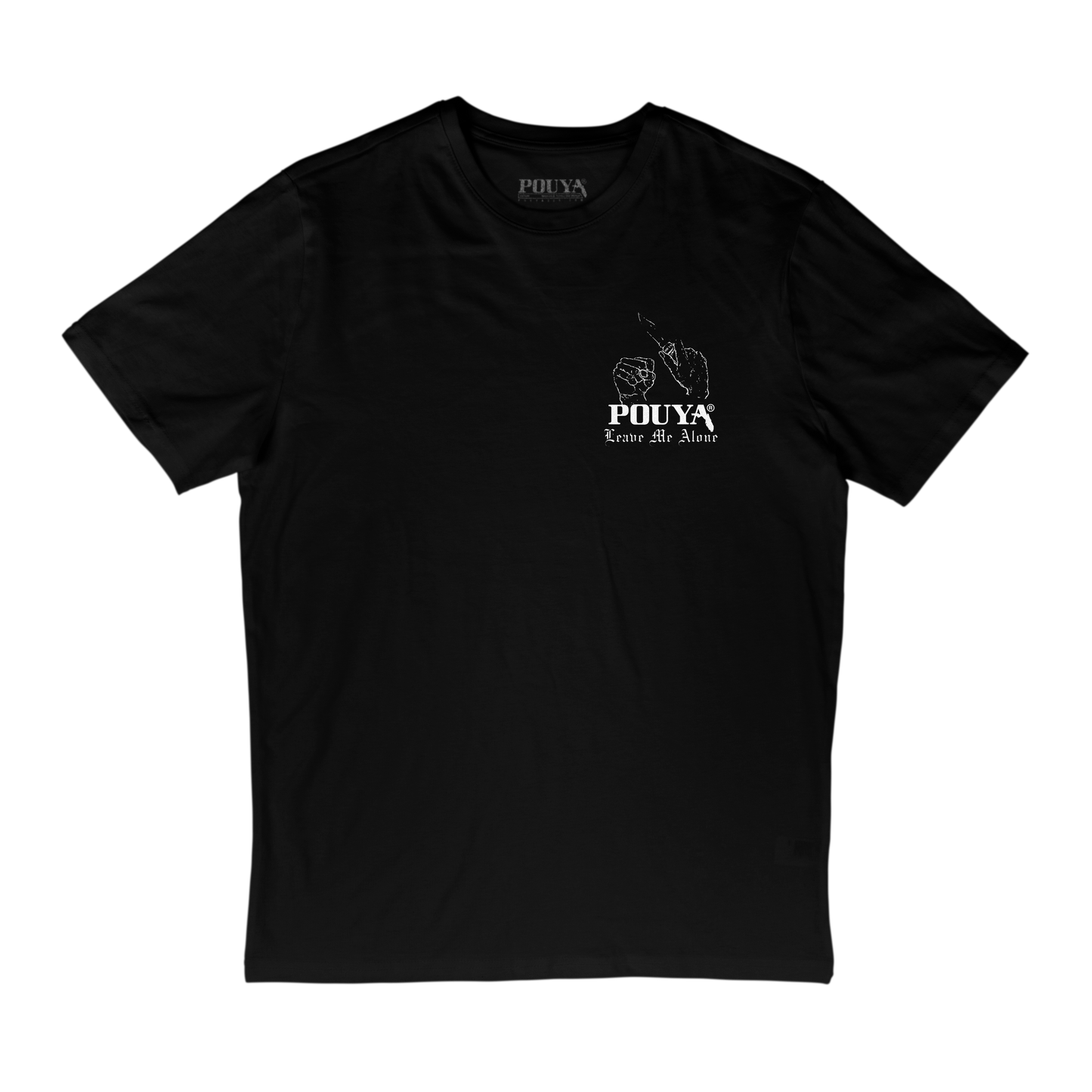 LEAVE ME ALONE TEE - BLACK