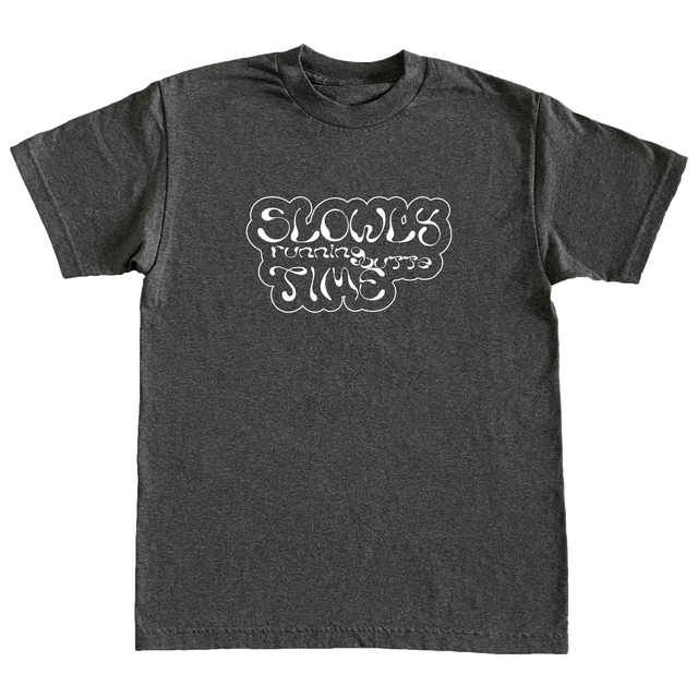 OUTTA TIME TEE - CHARCOAL
