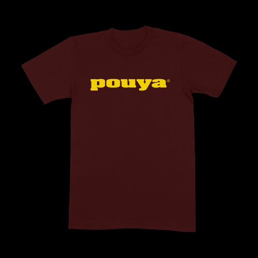 SLAB TEE - MAROON